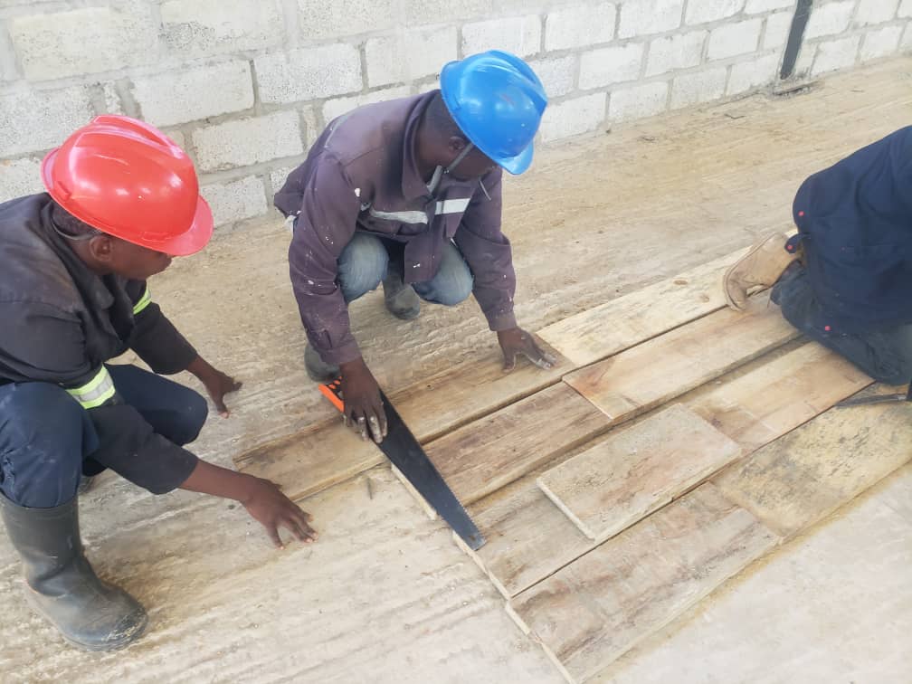 Engineering works May 2024 — site installation