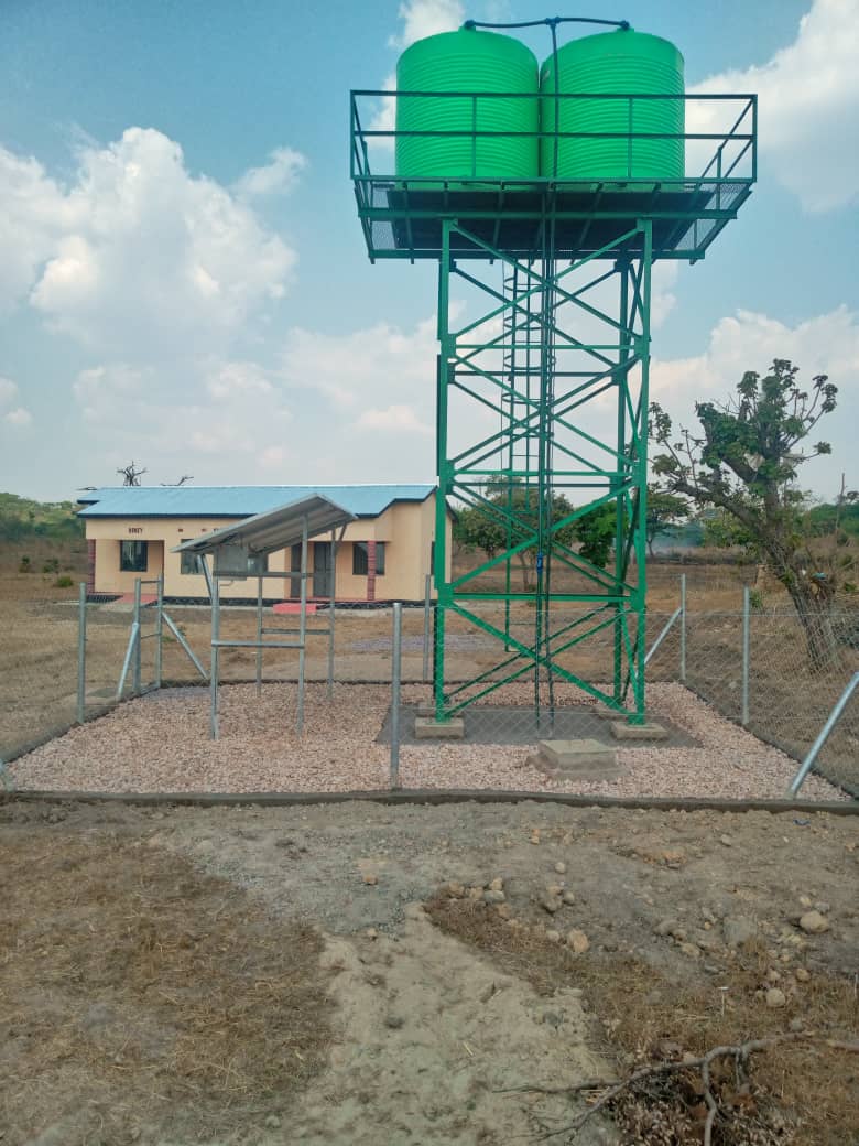 Lunsemfwa Hydro Power — building foundation works