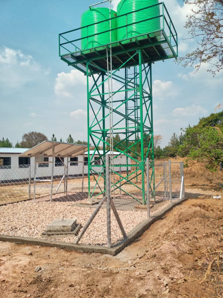 Lunsemfwa Hydro Power — building walls construction