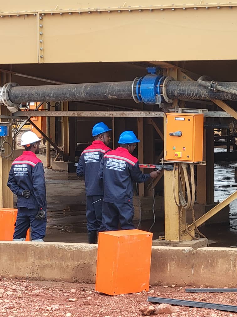 Roan Copper Concentrator — cable terminations
