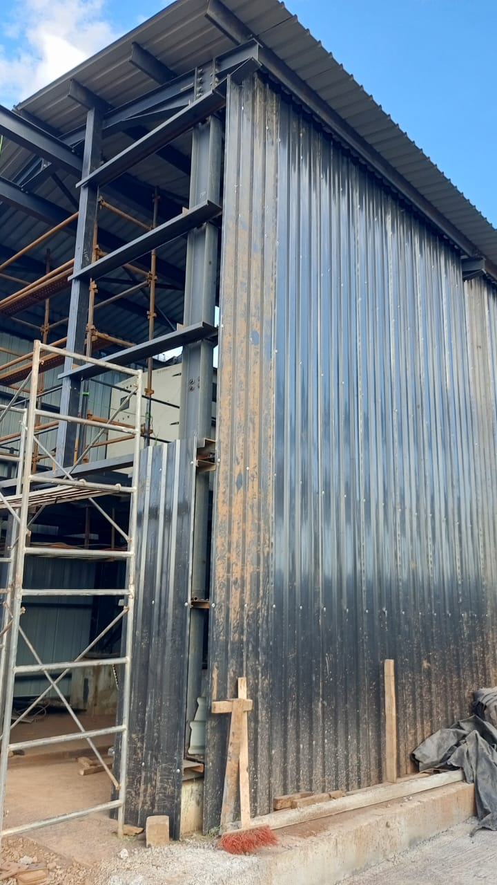 Sable Zinc structure construction — final handover